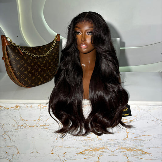 DONOR WAVY WITH 6X6 CLOSURE WIG